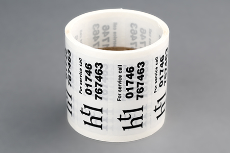 roll of sticky labels
